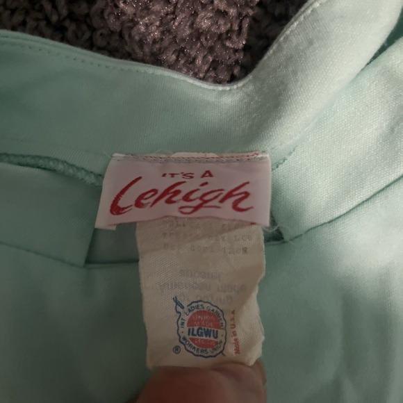 It's A Lehigh Mint Green Vintage Dress - Picture 3 of 13